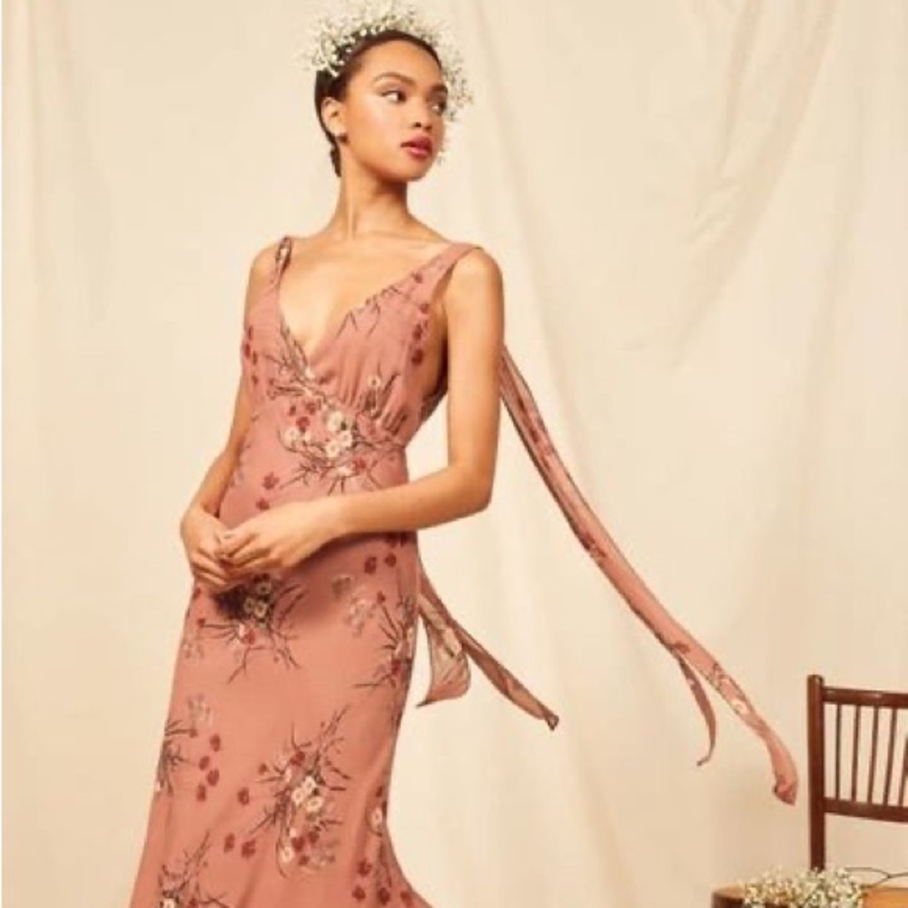 Reformation Venezia Dress Size 6